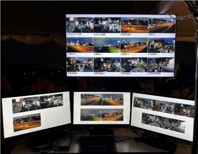 本部モニタリングの様子