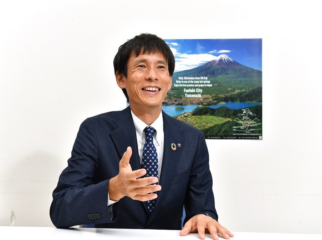 NTT東日本　山梨支店　横山　明正支店長