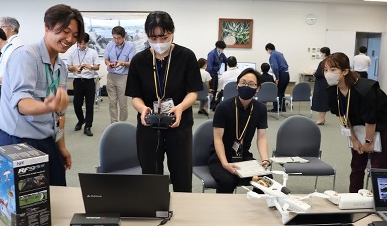 ドローンシミュレータの操作体験