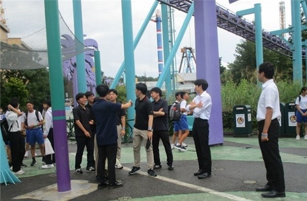 那須ハイランドパークを視察する様子