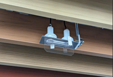 ＜DASのアンテナ(透明モデル)＞