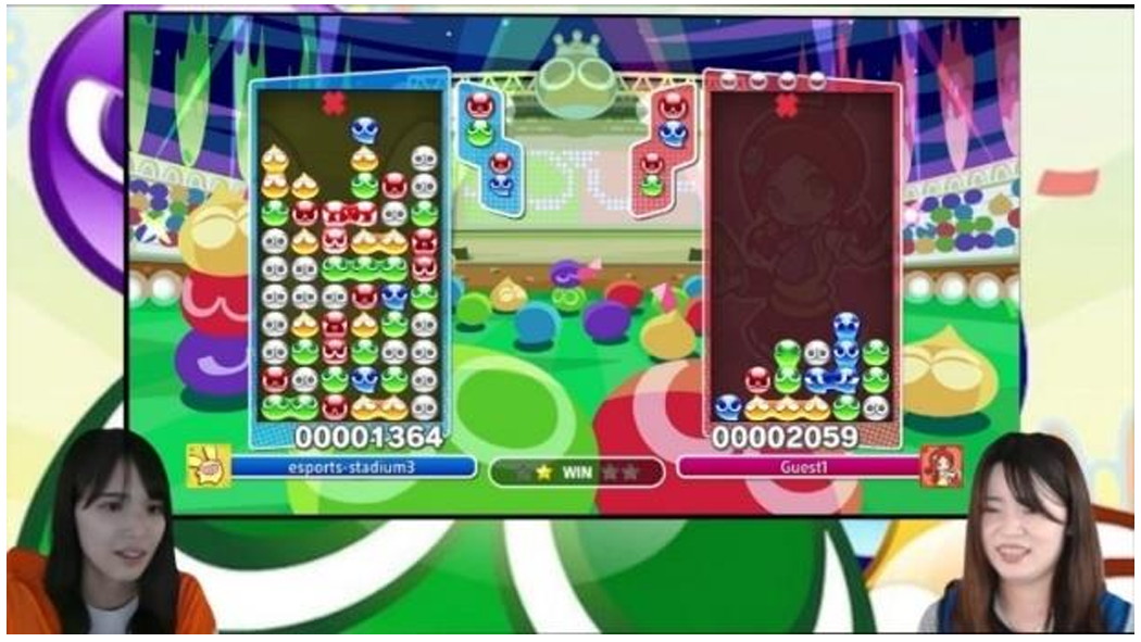 ＜表情・対戦画面等のリアルタイム合成イメージ＞