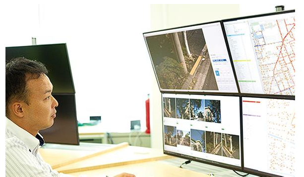 （NTT東日本による電柱等線路設備の画像診断利用時）