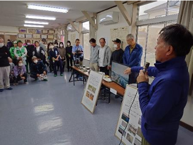 自治会ふれあい防災訓練の様子