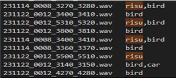 出力データのイメージ