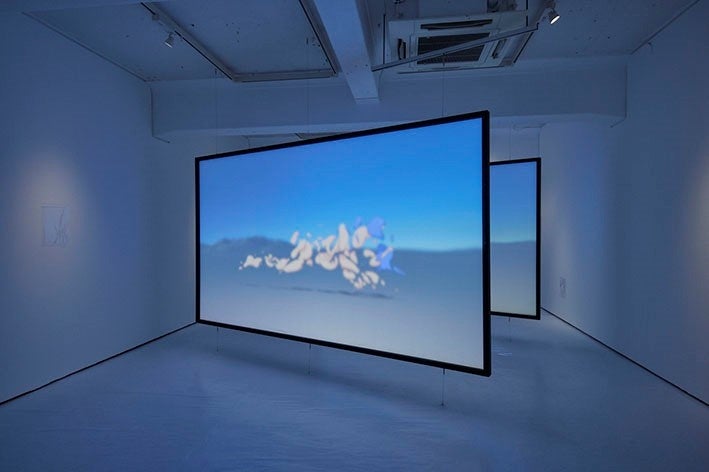 米澤柊《名無しの肢体》2022年（参考図版） 「OPEN SITE 7　米澤柊『名無しの肢体』」（トーキョーアーツアンドスペース本郷、2022）撮影：髙橋健治　画像提供：Tokyo Arts and Space