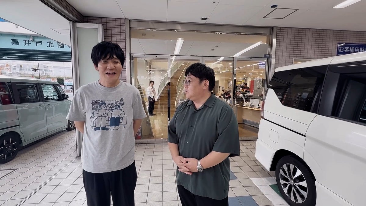 タイムマシーン3号・関太、6年愛用の先代「キックス」から新型へ!「祝!!新型キックス購入!!」で購入決断の瞬間を公開