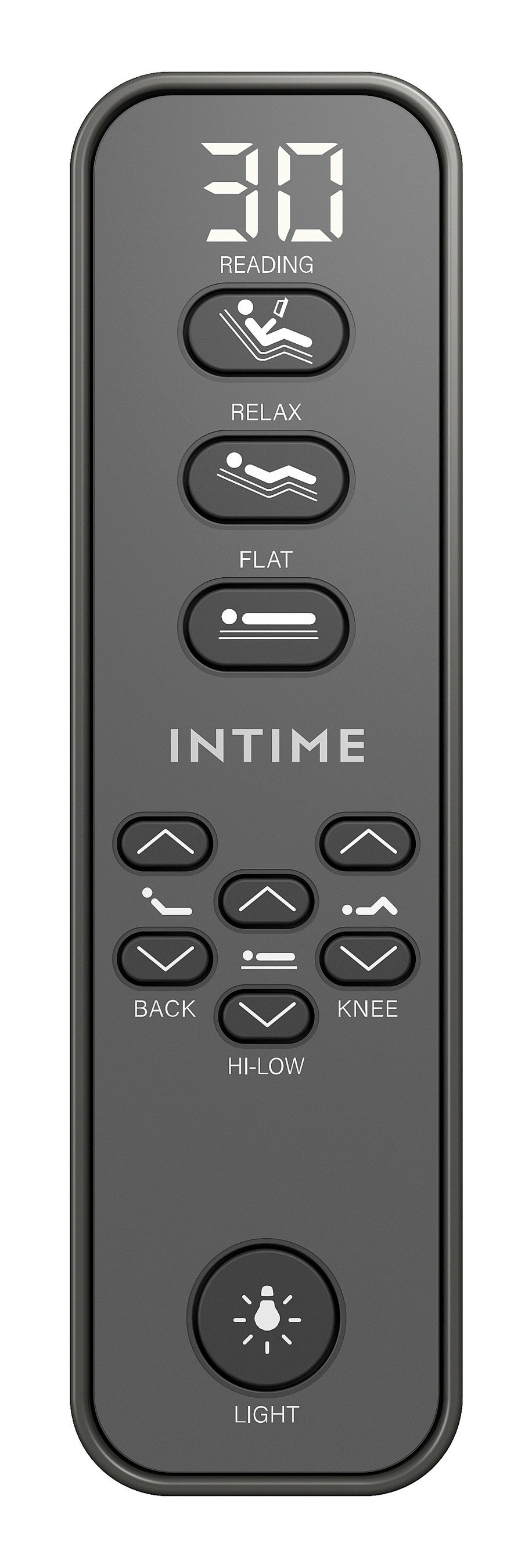 コンパクトに設計された手元スイッチ。