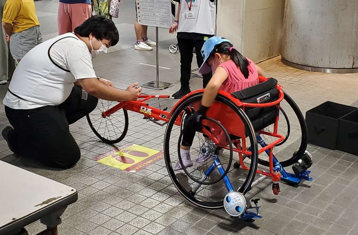 陸上競技（レーサー）体験