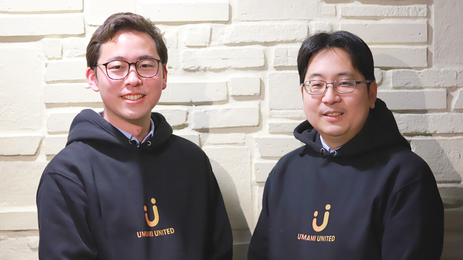 CEO山崎とCTO大場