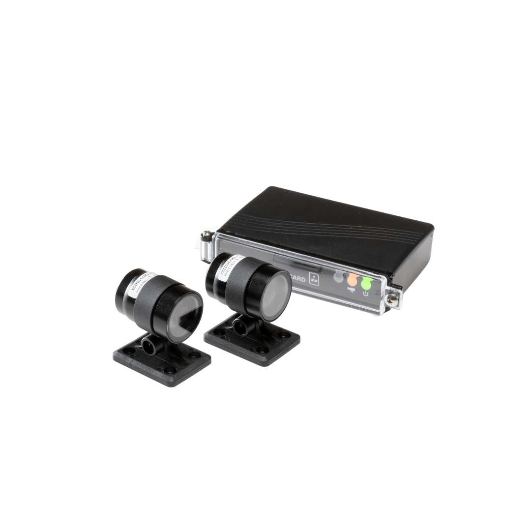 『フォークリフトAIレポーター』 用ドライブレコーダー(RDR3) 前方用・後方用の2つのカメラで作業状況をしっかり録画