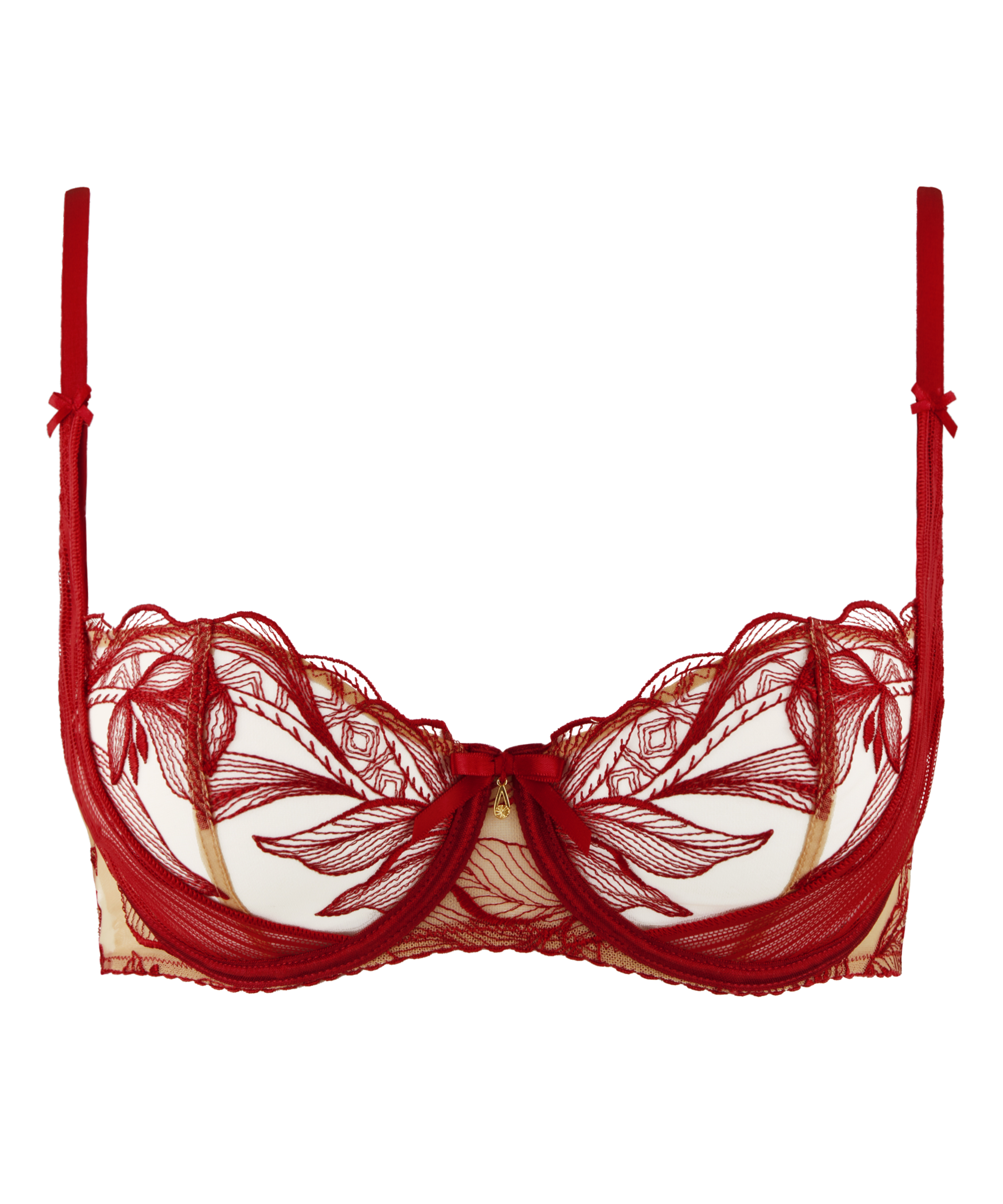 ハーフカップブラ￥19,800