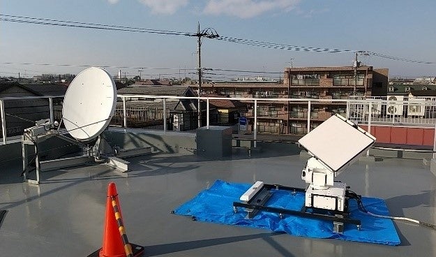 図2:Gateway局、VSAT局