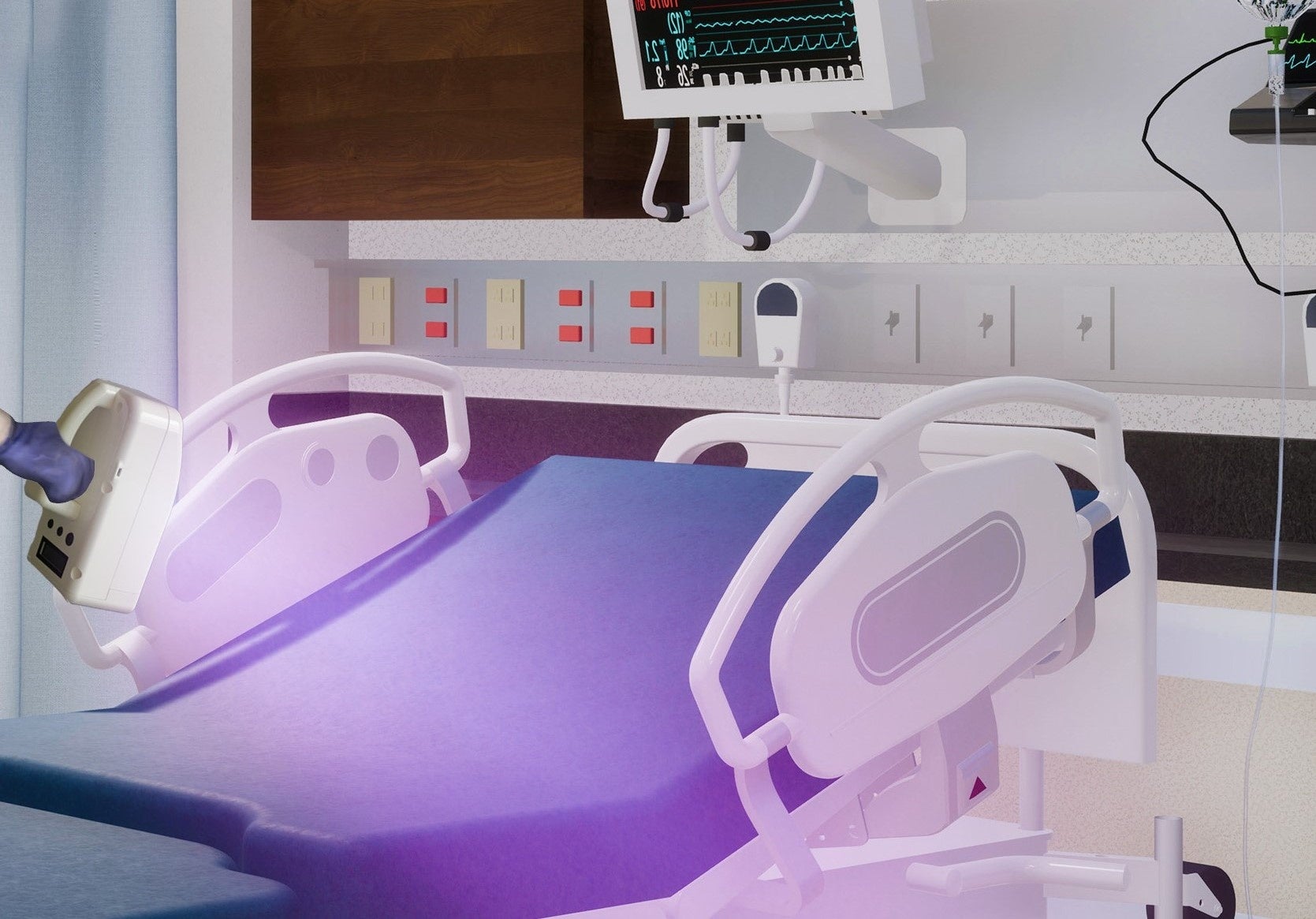 図5 今回開発したワット級の高出力深紫外LED小型ハンディ照射機の使用イメージ図