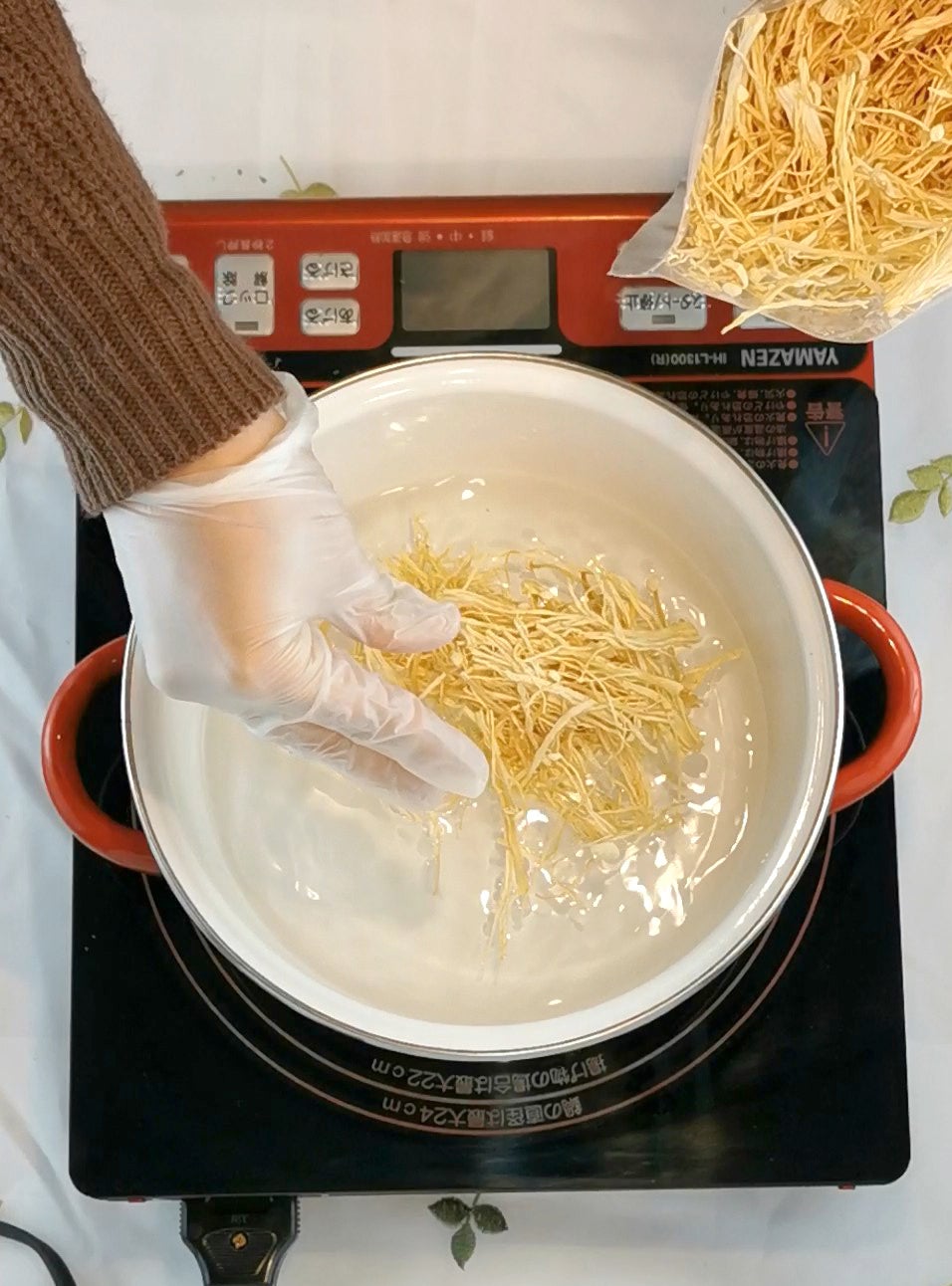 水で戻さず時短調理