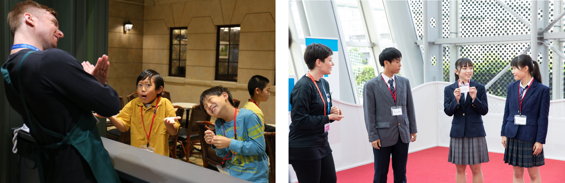 ESとのやりとり（イメージ）／チームビルディング（イメージ）