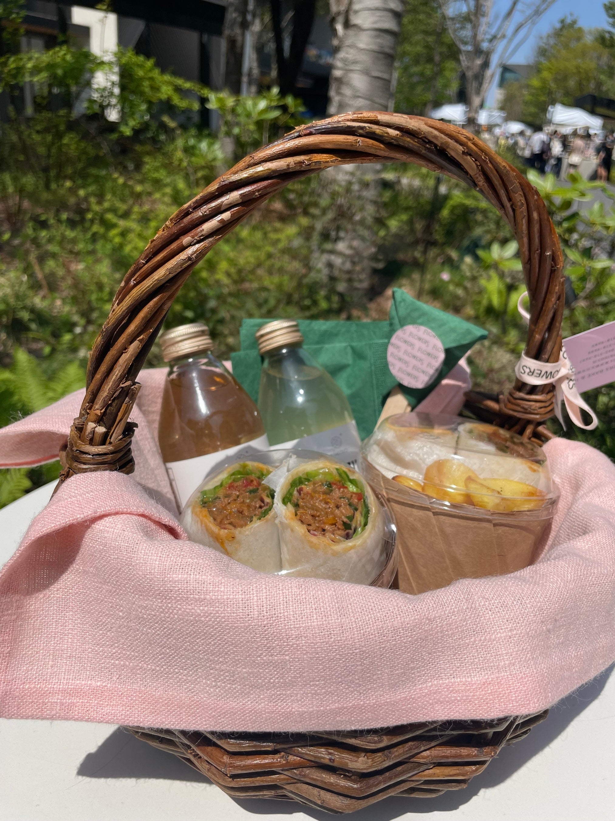 オリジナルバスケット