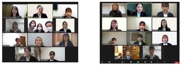 オンライン意見交換の様子