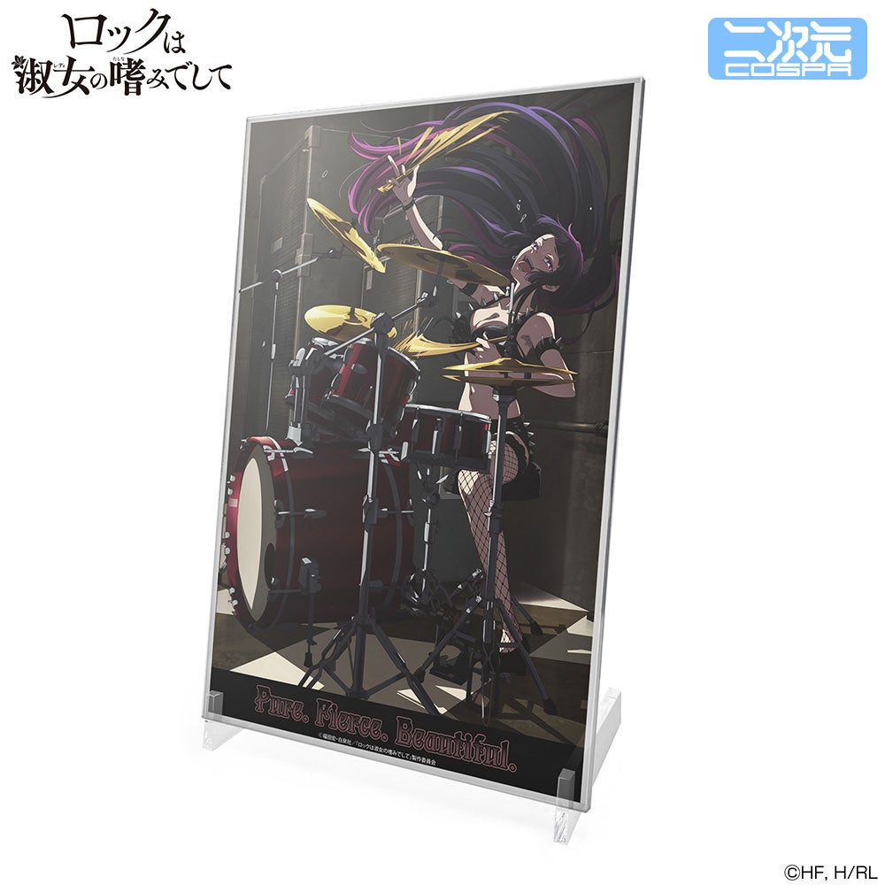 ロックは淑女の嗜みでして　アクリルスタンド　黒鉄音羽　鈴ノ宮りりさ　ロックレディ Amazon.co.jp: ロックは淑女の嗜みでして アクリルスタンド 鈴ノ