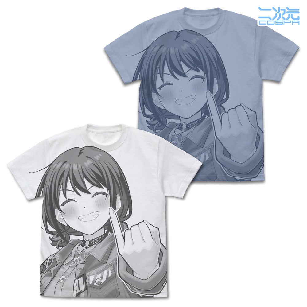 井芹仁菜 オールプリントTシャツ 小指立てませんかVer.