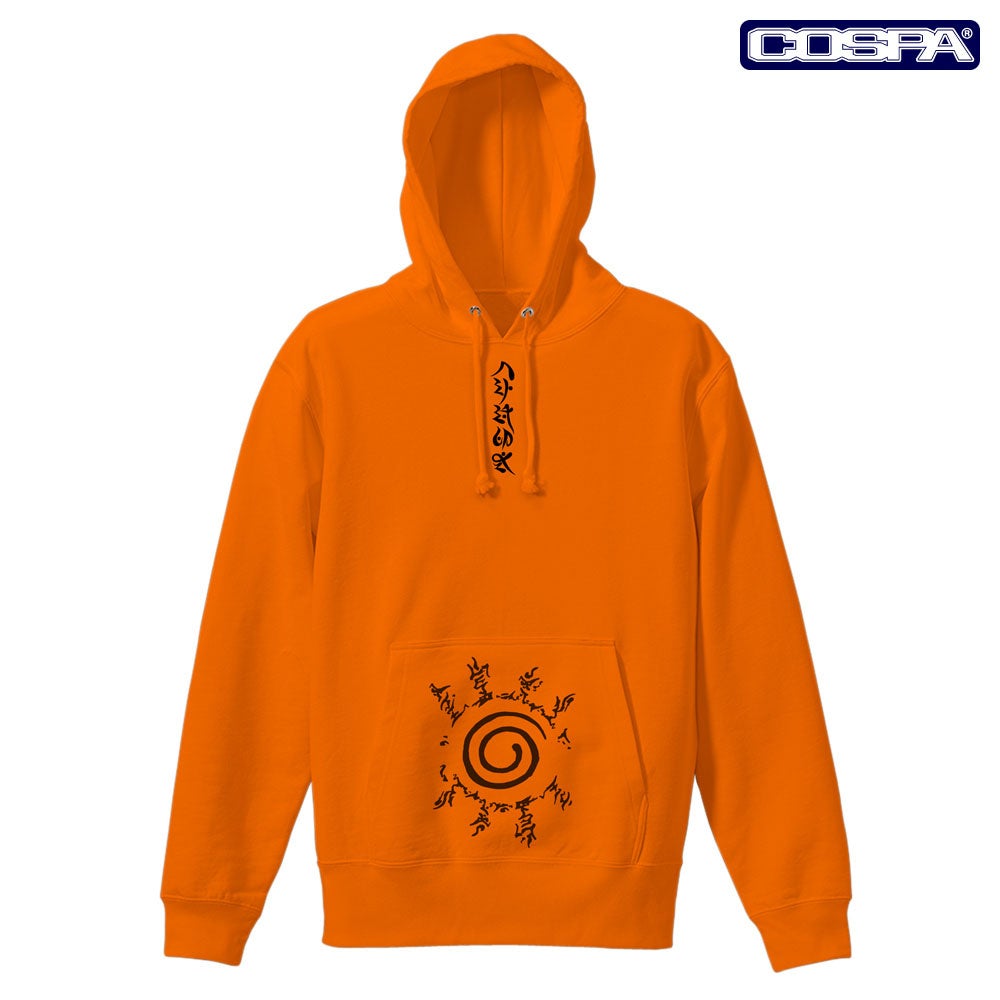 『NARUTO-ナルト- 疾風伝』九尾のチャクラが封印された“八卦の封印式”をデザインしたプルオーバーパーカーがCOSPAから登場