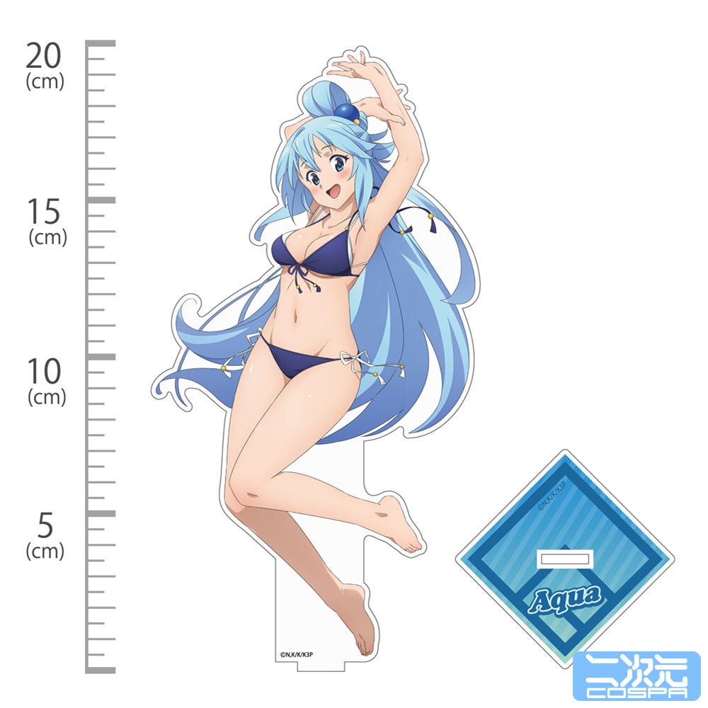 水着姿がまぶしい！『この素晴らしい世界に祝福を！3』「アクア
