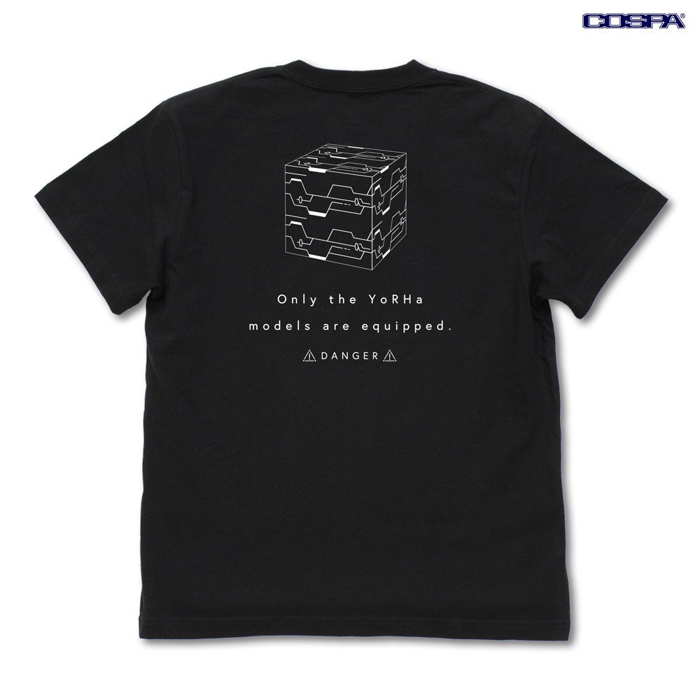 20名限定 NieRシリーズコラボ記念Tシャツ New State Mobile NieR: Automata Ver1.1a T-shirt 9S Black Japan original New