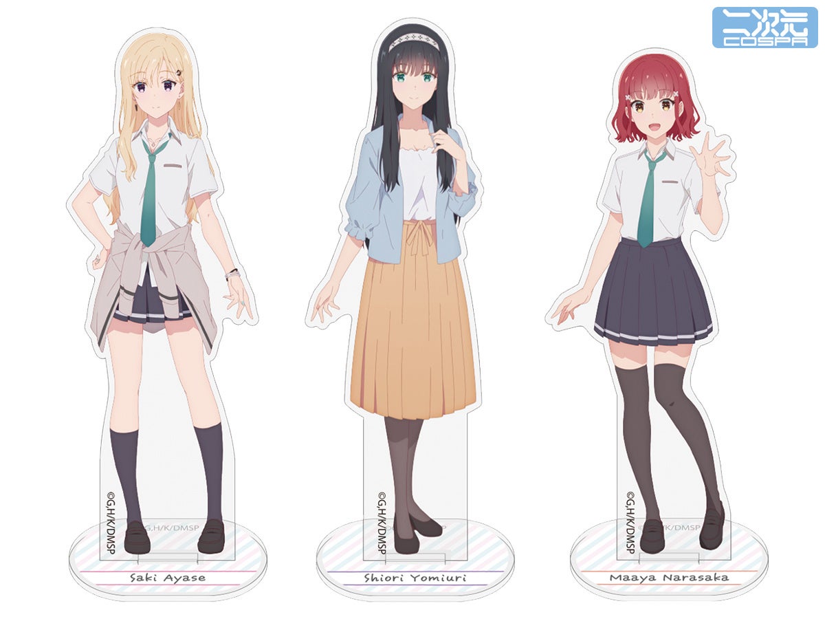 TVアニメ『義妹生活』より、「綾瀬沙季」を水彩絵具（ウォーター