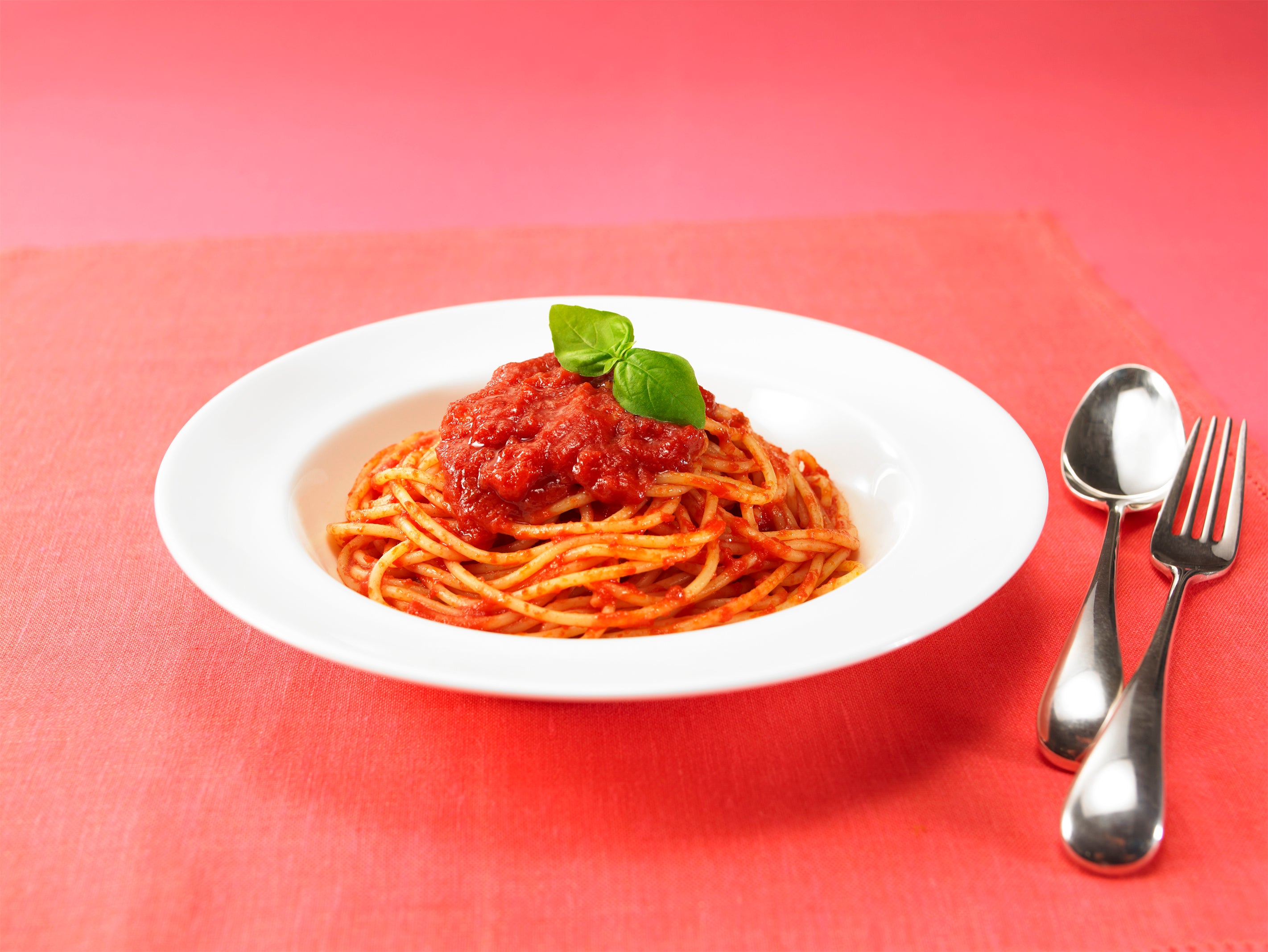 カゴメ_甘熟あらごしトマト_調理例_パスタ