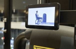 各マシン設置のモニターで、使用方法を動画で視聴できます。