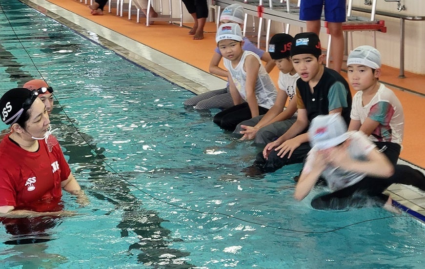 転落時を想定した体験