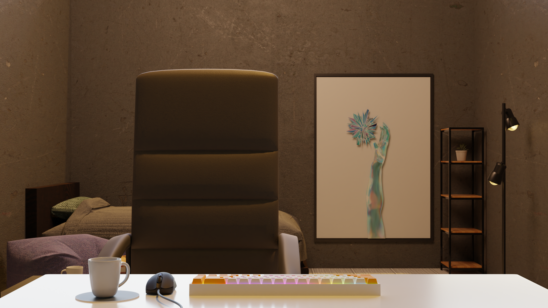 落ち着いた部屋で、雑談などに向いています！