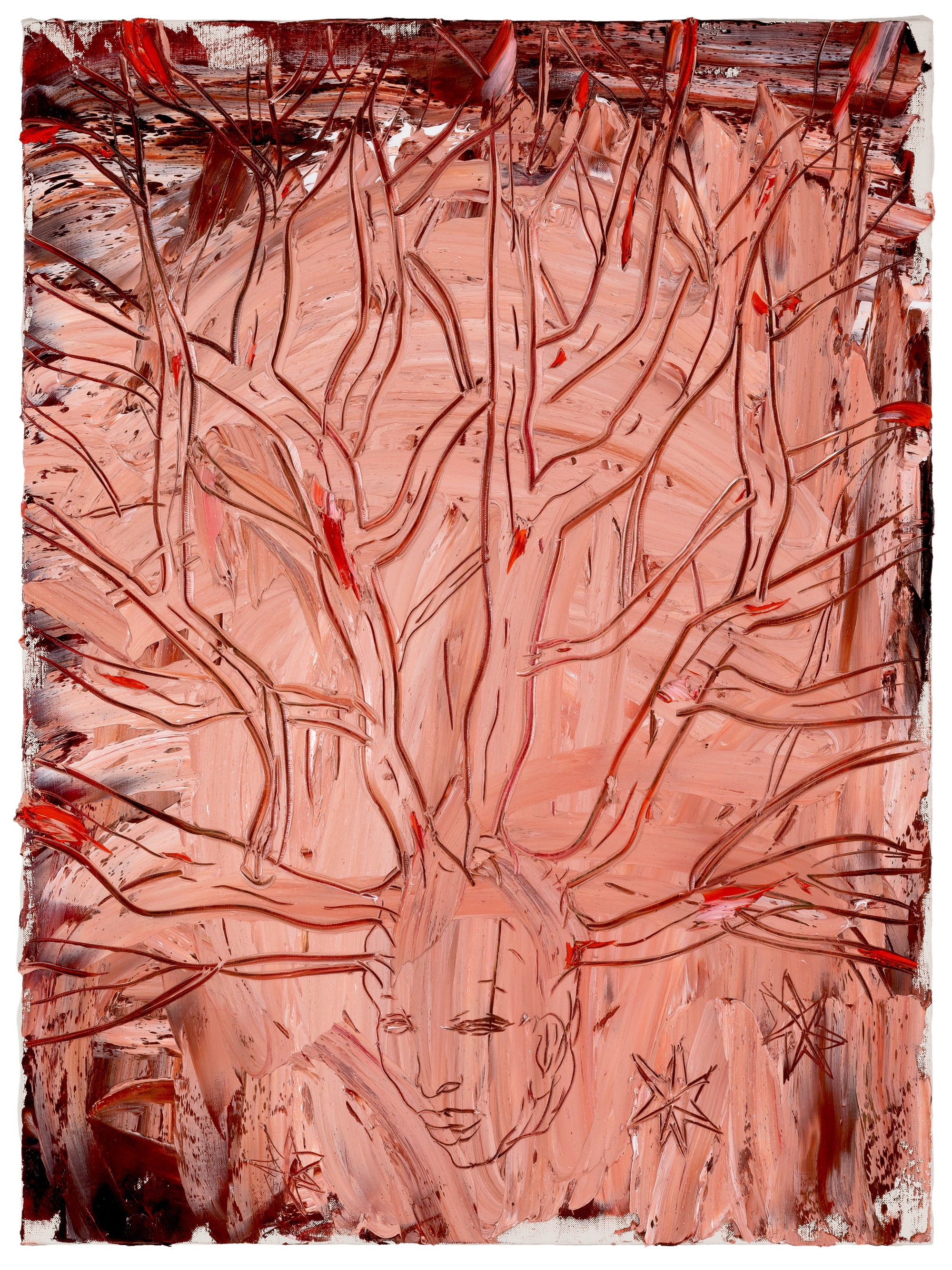 all same brain 2022 oil on canvas1303×970