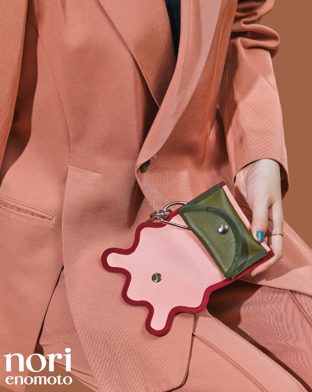 norienomoto ノリエノモト wave purse norienomoto ノリエノモト wave purse