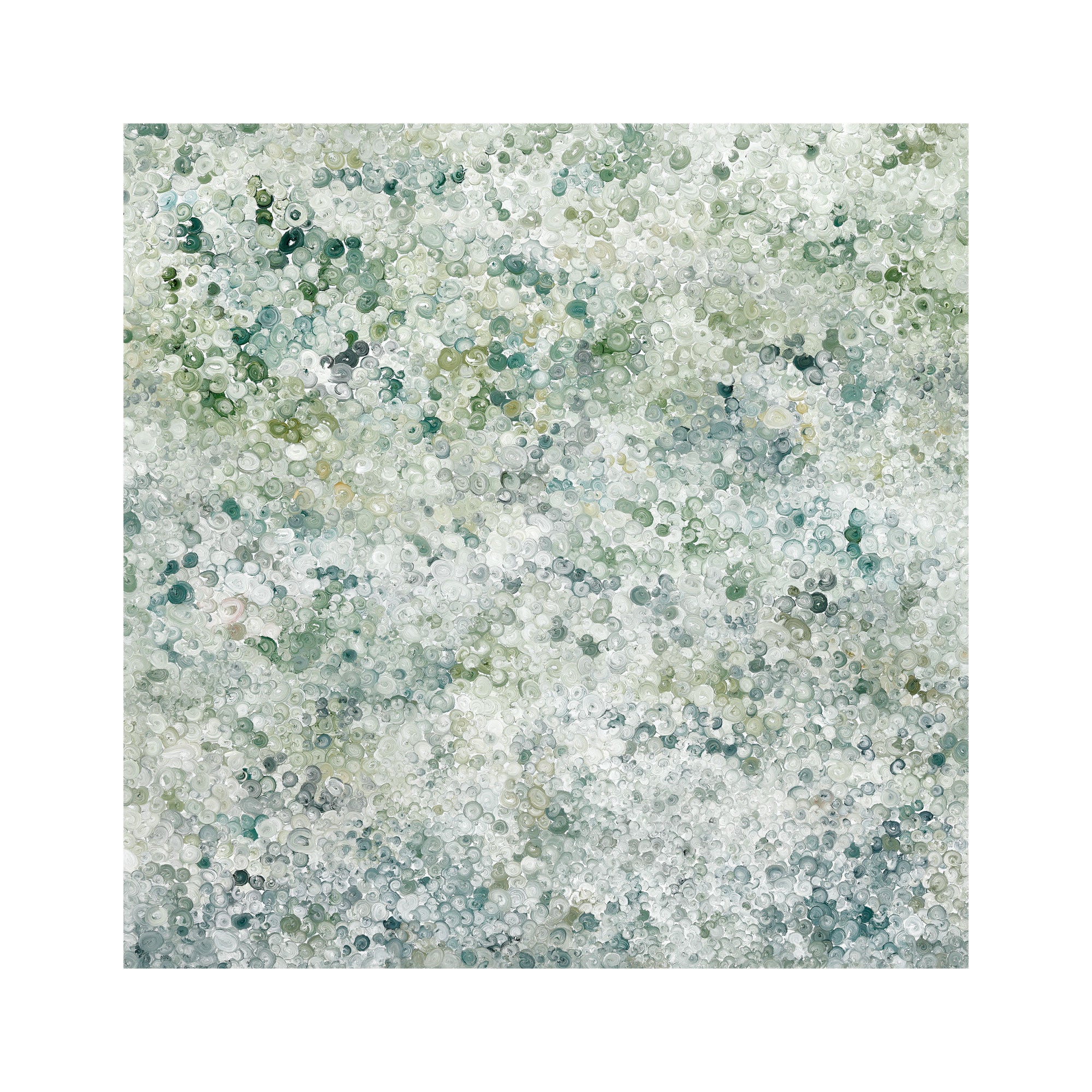 「Green」1620 × 1620 mm&nbsp; Oil on canvas&nbsp; 2023