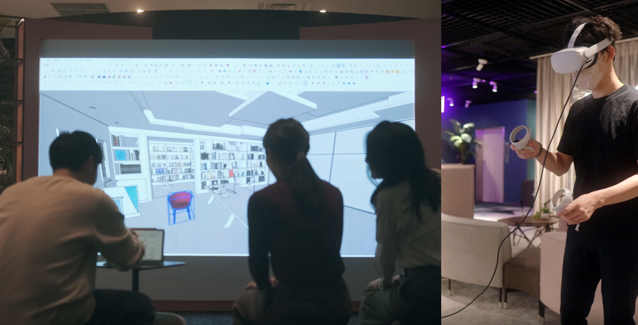リアルなCG・ウォークスルー動画・VRを用いてプレゼンテーション