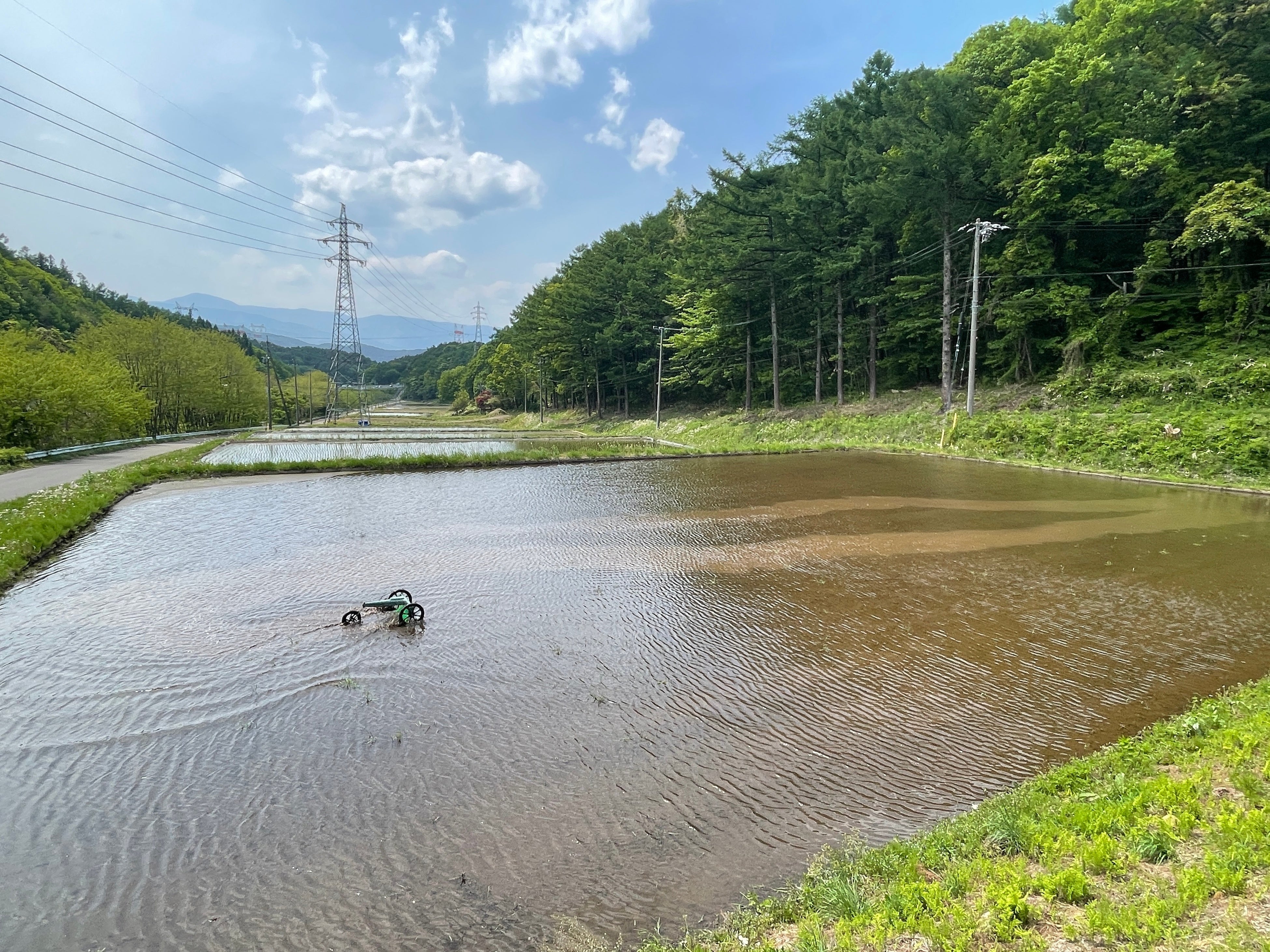 実証実験の様子
