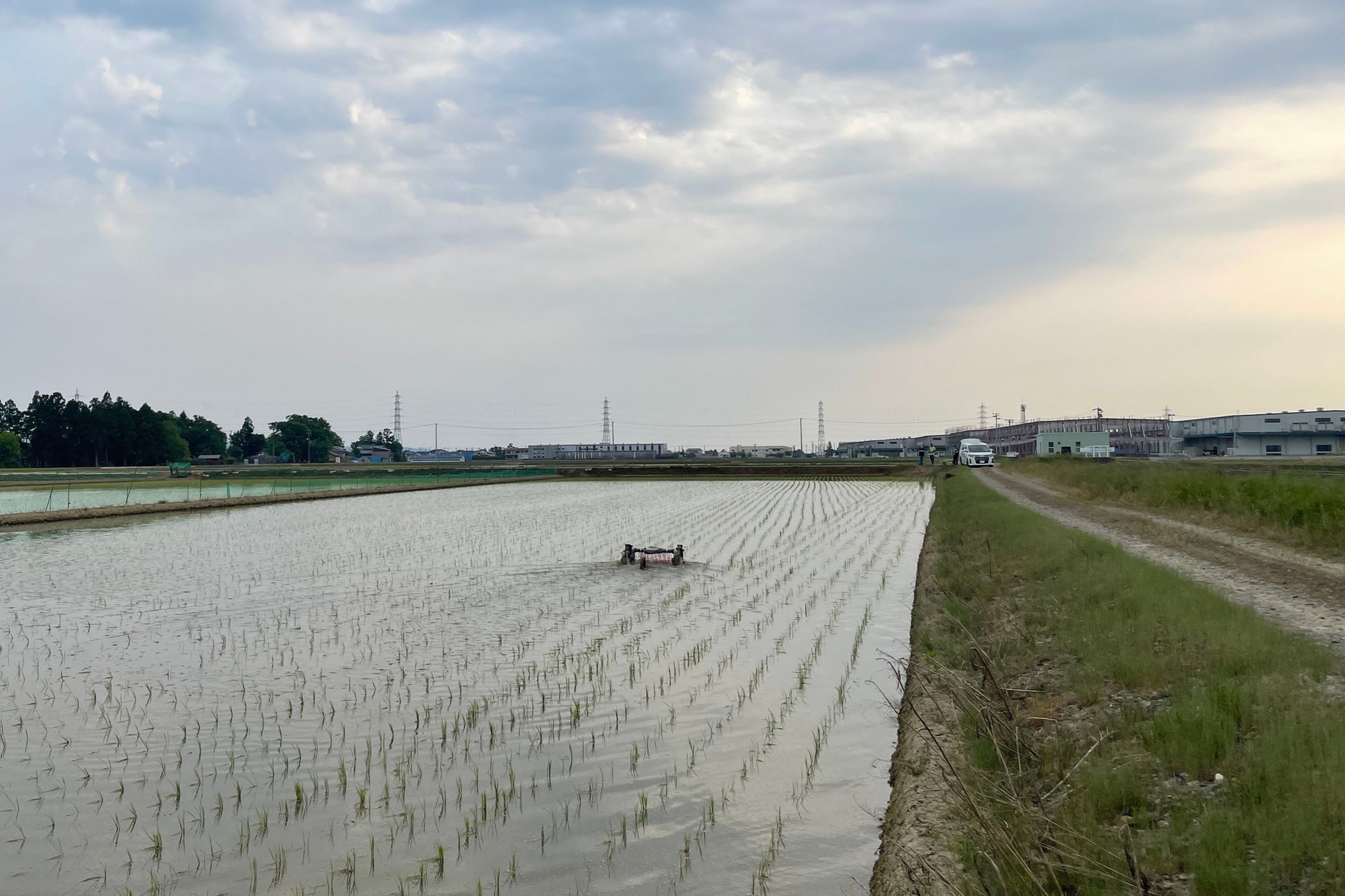 実証実験の様子