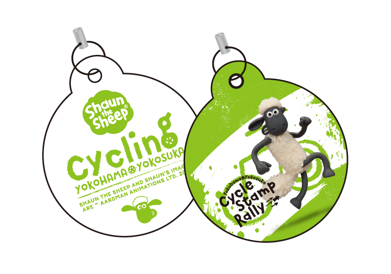 参加賞　ひつじのショーンオリジナル反射素材キーホルダー