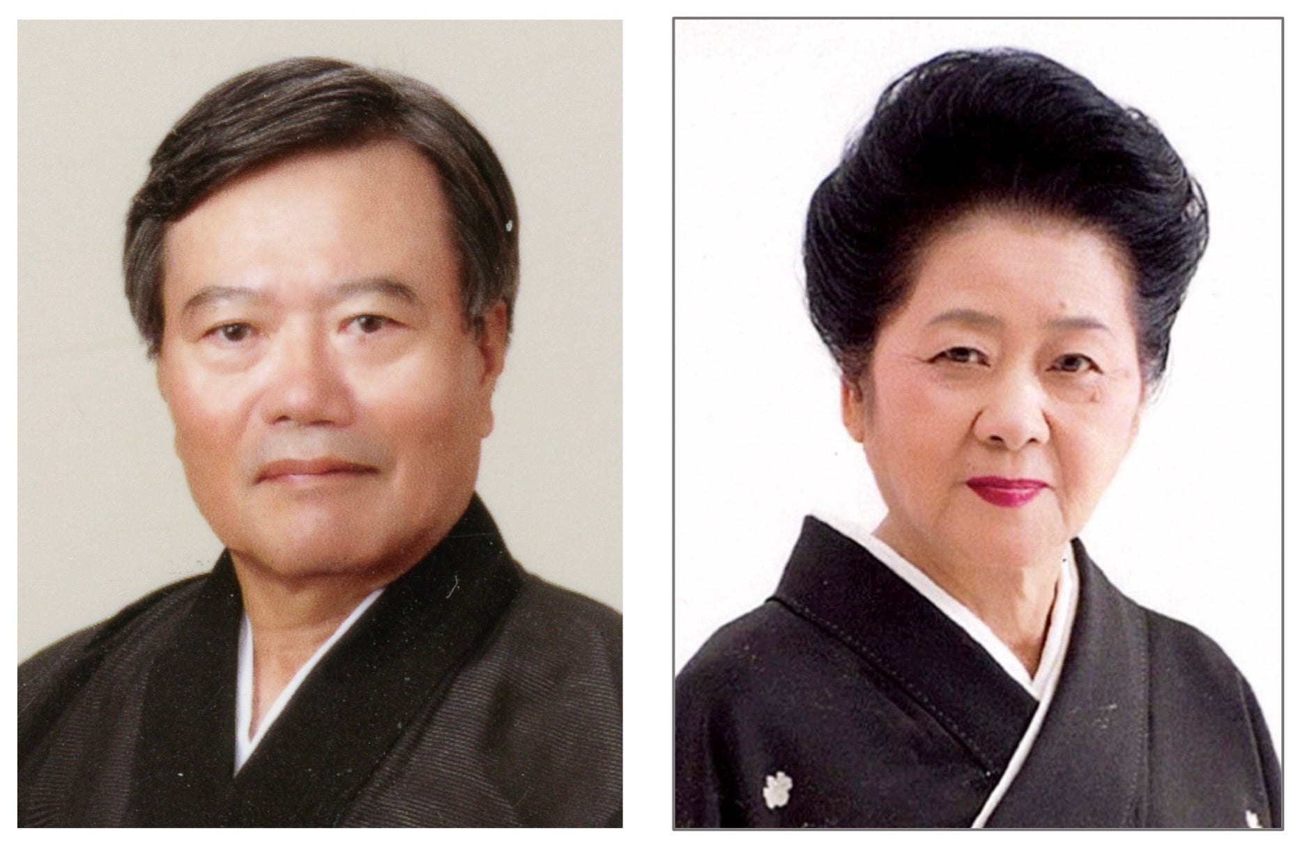 （左から 西江喜春、宮城幸子）