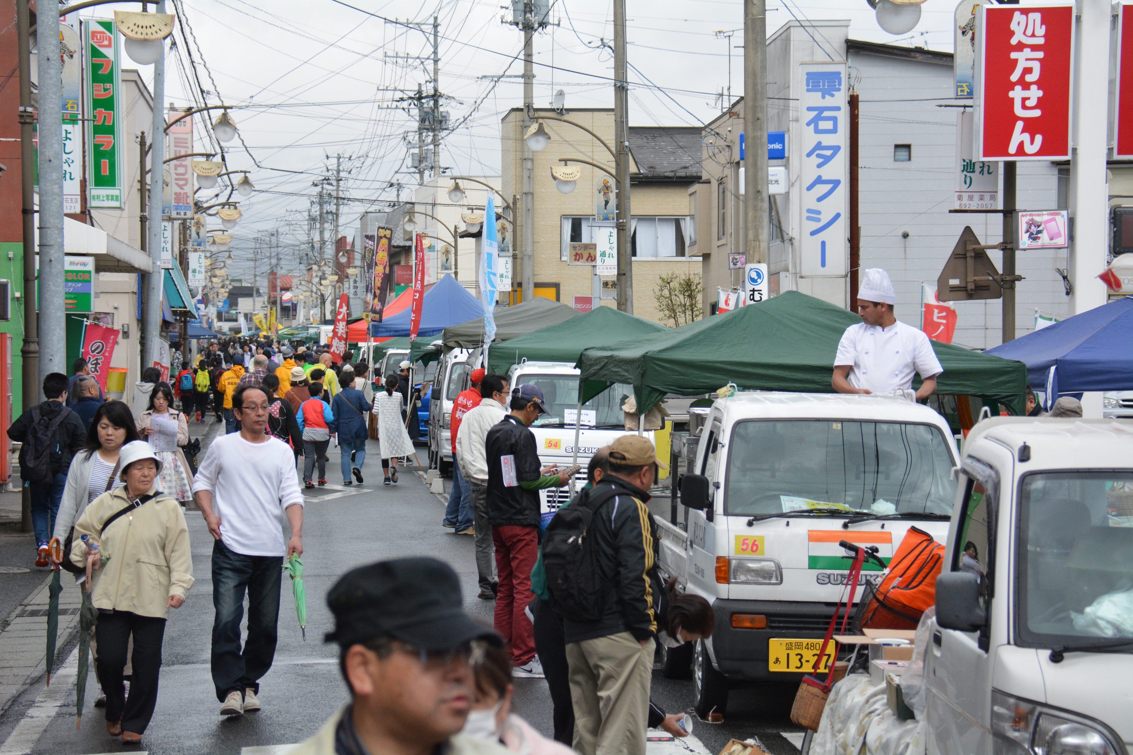 平成29年度　軽トラ市の様子