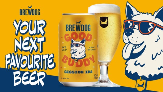 英国No.1クラフトビールブランドBREWDOG、日本限定の新たな旗艦品「GOOD BUDDY」誕生。4月14日(火)より全国発売! 英国No.1クラフトビールブランドBREWDOG、日本限定の新たな旗艦品「GOOD BUDDY」誕生。4月14日(火)より全国発売!