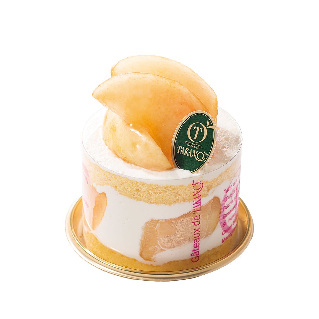 ピーチショートケーキ