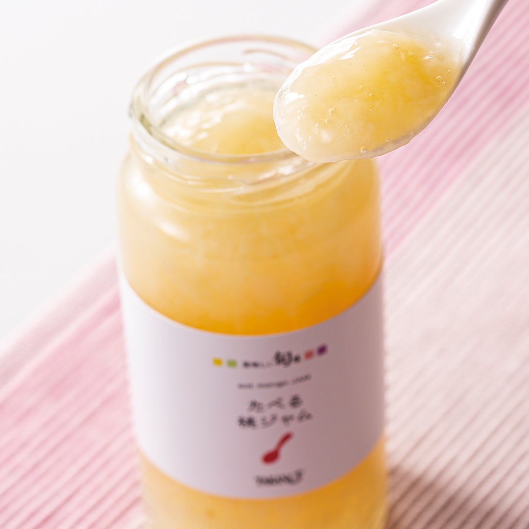 たべる桃ジャム