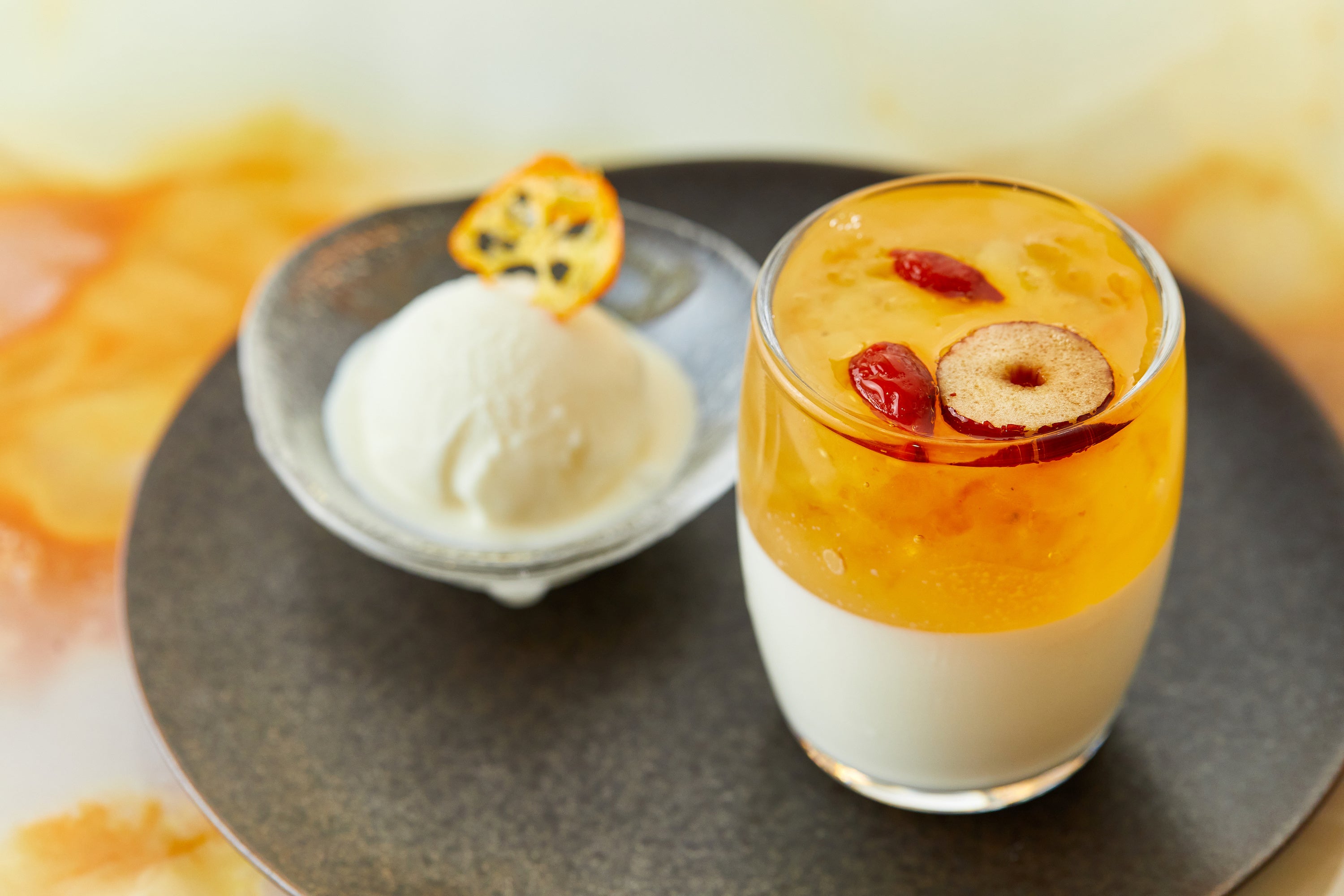 薬膳仕立てのパンナコッタ 単品610円