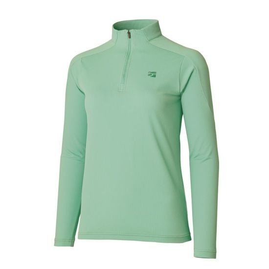 Women’s  ジップネック（パステルグリーン）