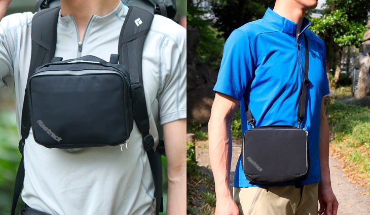 チェストバッグやショルダーバックとして