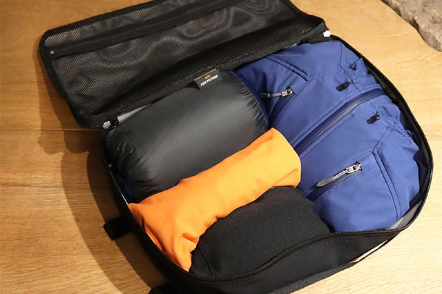 衣類の収納もきっちりと整理できる