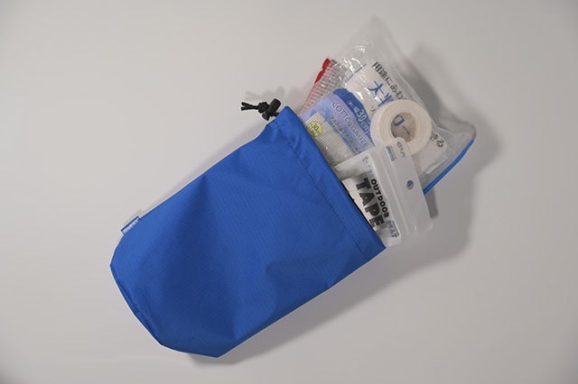 エマージェンシーキットや行動食入れにも