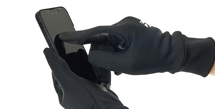 タッチパネル対応の指先（人差し指・親指の掌側）